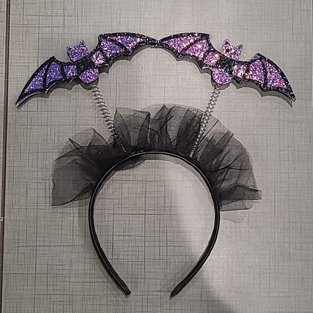 Claire's Bat Headband NWOT